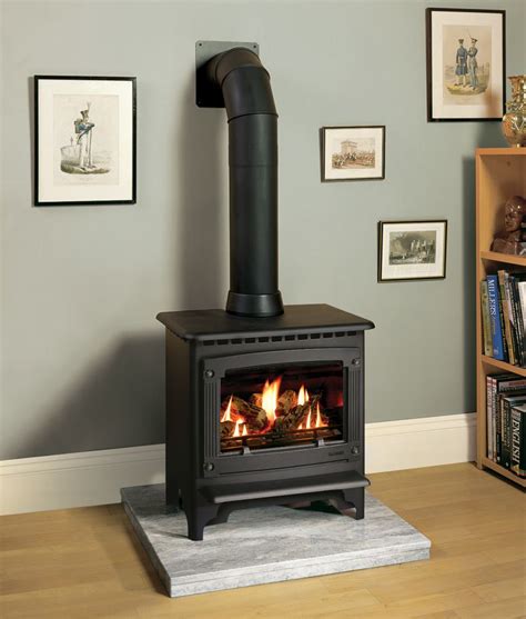 gas style wood stoves